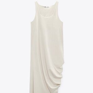 Zara cotton voluminous dress